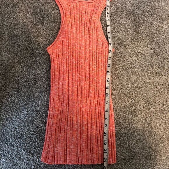 NWT ANTHROPOLOGIE Knit High-Neck Tank in Pink Rose Size Medium - Picture 13 of 13